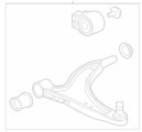 84248220 - : Arm (Replaces Part  Number 23354432) for GM Image