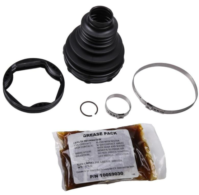 19301960 - : Rear Wheel Half-Shaft Tri-Pot Boot Kit with Bushing, Clamps, and Ring for Chevrolet: Corvette Image