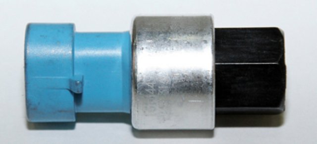 15144494 - : Air Conditioning Clutch Cycling Switch for Cadillac: Escalade, Escalade ESV, Escalade EXT | Chevrolet: Avalanche, Express 1500, Express 2500, Express 3500, Express 4500, Silverado 1500, Silverado 1500 Classic, Silverado 1500 HD, Silverado 1500 HD Classic, Silverado 2500 HD, Silverado 3500 HD, Suburban 1500, Suburban 2500, Tahoe | GMC: Savana 1500, Savana 2500, Savana 3500, Savana 4500, Sierra 1500, Sierra 1500 HD, Sierra 1500 HD Classic, Sierra 2500 HD, Sierra 3500 HD, Yukon, Yukon XL 1500, Yukon XL 2500 | Hummer: H2 Image