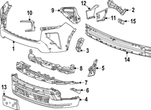 26596973 - : (Replaces 84881862) License Bracket for GM Image