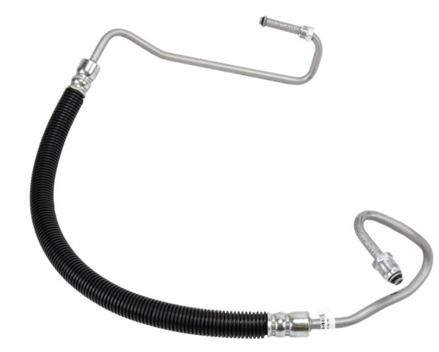 15295840 - : Power Steering Pressure Line Hose for Chevrolet: Silverado 1500, Silverado 1500 HD, Silverado 1500 HD Classic, Silverado 2500, Silverado 2500 HD, Silverado 2500 HD Classic, Silverado 3500, Silverado 3500 Classic, Silverado 3500 HD, Suburban 2500 | GMC: Sierra 1500, Sierra 1500 HD, Sierra 1500 HD Classic, Sierra 2500, Sierra 2500 HD, Sierra 2500 HD Classic, Sierra 3500, Sierra 3500 Classic, Sierra 3500 HD, Yukon XL 2500 Image