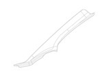 84937096 - Body: Windshield Pillar Trim for Chevrolet: Express 2500, Express 3500 | GMC: Savana 2500, Savana 3500 Image