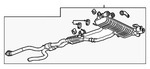 85590469 - : (Replaces 84560762) Exhaust Muffler Assembly for GM Image