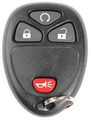15114374 - : 4 Button Keyless Entry Remote Key Fob for Buick: Terraza | Chevrolet: HHR, Uplander | Pontiac: Montana | Saturn: Relay Image