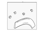 42848400 - Body: Wheel Opening Molding for GM Image