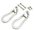84072464 - : Tow Hooks, Chrome (Replaced Part Number 22850282) for Chevrolet: Silverado 1500, Silverado 2500 HD, Silverado 3500 HD | GMC: Sierra 1500, Sierra 2500 HD, Sierra 3500 HD Image