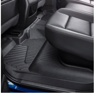 23237408 - : Floor Liners, All-Weather, Rear for Cadillac: Escalade | Chevrolet: Tahoe | GMC: Yukon Image
