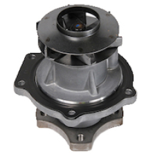 12620226 - Cooling System: Water Pump for Buick: Rainier | Chevrolet: Colorado, Trailblazer, Trailblazer EXT | GMC: Canyon, Envoy, Envoy XL, Envoy XUV | Hummer: H3, H3T | Oldsmobile: Bravada Image