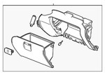 85010644 - Body: Glove Box Assembly for Chevrolet: Suburban | GMC: Yukon XL Image
