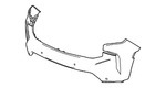 87813936 - Body: Bumper Cover for Chevrolet: Suburban, Tahoe Image