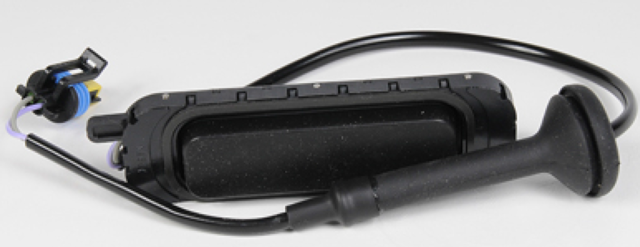 15106857 - Body: Release Switch for Cadillac: Escalade, Escalade ESV | Chevrolet: Suburban 1500, Suburban 2500, Tahoe | GMC: Yukon, Yukon XL 1500, Yukon XL 2500 Image