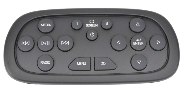 84012997 - Electrical: Remote Control for Buick: LaCrosse | Cadillac: Escalade, Escalade ESV, SRX | Chevrolet: Silverado 1500, Silverado 2500 HD, Silverado 3500 HD, Suburban, Tahoe | GMC: Sierra 1500, Sierra 2500 HD, Sierra 3500 HD, Yukon, Yukon XL Image