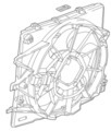 84392557 - : Fan (Replaces Part Number 23347101) for Cadillac: ATS, CTS | Chevrolet: Camaro Image