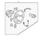 19418308 - Steering: Steering Wheel for GM Image