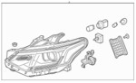 84887857 - : Headlamp (Replaces Part Numbers 84573719 and 84721417) for Chevrolet: Traverse Image