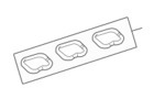 12700744 - : Upper Intake Manifold  Gasket Kit for Buick: LaCrosse, Regal Sportback | Cadillac: ATS, CT6, CTS, XT5 | Chevrolet: Blazer, Camaro, Colorado | GMC: Acadia, Canyon Image