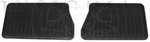 19210588 - Interior: Floor Mats, Rear Vinyl Replacement, Ebony for Cadillac: Escalade, Escalade ESV, Escalade EXT | Chevrolet: Avalanche, Avalanche 1500, Avalanche 2500, Silverado 1500, Silverado 1500 Classic, Silverado 1500 HD, Silverado 1500 HD Classic, Silverado 2500, Silverado 2500 HD, Silverado 2500 HD Classic, Silverado 3500, Silverado 3500 Classic, Silverado 3500 HD, Suburban 1500, Suburban 2500, Tahoe | GMC: Sierra 1500, Sierra 1500 Classic, Sierra 1500 HD Classic, Sierra 2500 HD, Sierra 2500 HD Classic, Sierra 3500 Classic, Sierra 3500 HD, Yukon, Yukon XL 1500, Yukon XL 2500 Image