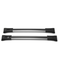 84130842 - : Roof Cross Rails, Silver W/Black Caps (Replaced by part number 84130842) for Chevrolet: Traverse | GMC: Acadia, Acadia Limited Image
