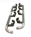 19213583 - Body: Assist Steps, 3in Round, Chrome for Chevrolet: Silverado 1500, Silverado 2500 HD, Silverado 3500 HD | GMC: Sierra 1500, Sierra 2500 HD, Sierra 3500 HD Image