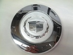 9597950 - : Button Style Center Cap with Crest and Wreath Logo for Cadillac: Escalade, Escalade ESV, Escalade EXT Image