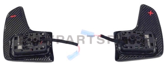 61312455282 - : BMW OEM SHIFT PADDLE SET IN GLOSS CARBON FIBER for BMW: X5 Image