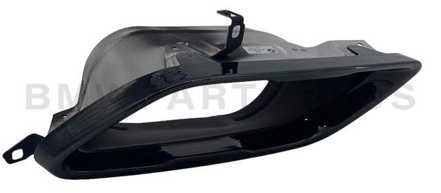 51128093897 - : BMW OEM EXHAUST TIP IN HIGH-GLOSS BLACK - LEFT for BMW: 840i Gran Coupe, 840i xDrive Gran Coupe Image
