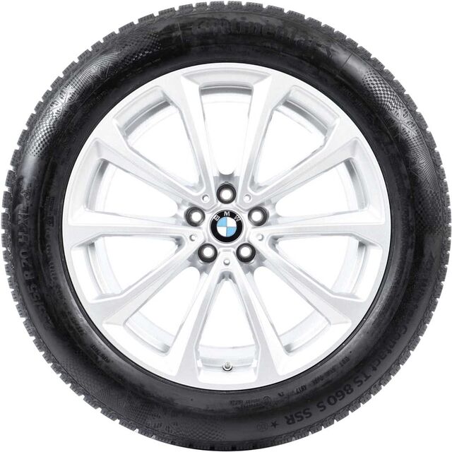 36115A92CF6 - : BMW OEM 750 WINTER WHEEL AND TIRE IN REFLEX SILVER 20" for BMW: X7 Image