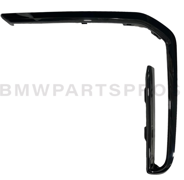 51118074261 - : MW OEM M-SPORT FRONT AIR DUCT TRIM IN SHADOW-LINE BLACK - LEFT for BMW: X7 Image