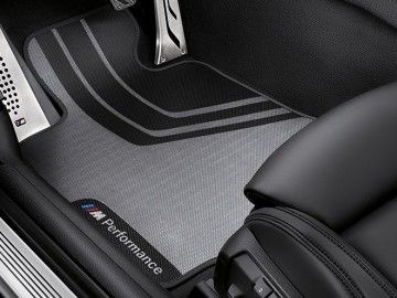 51472407302 - : BMW M PERFORMANCE FLOOR MATS - FRONT for BMW: X3, X4 Image