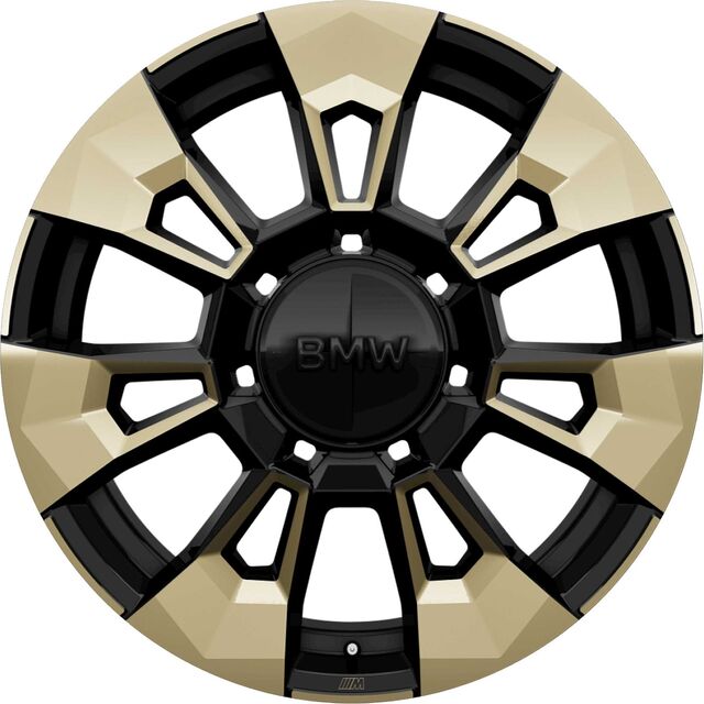 2023-2025 BMW XM Bmw Oem 923m Wheel In Night Gold W/ Bright
