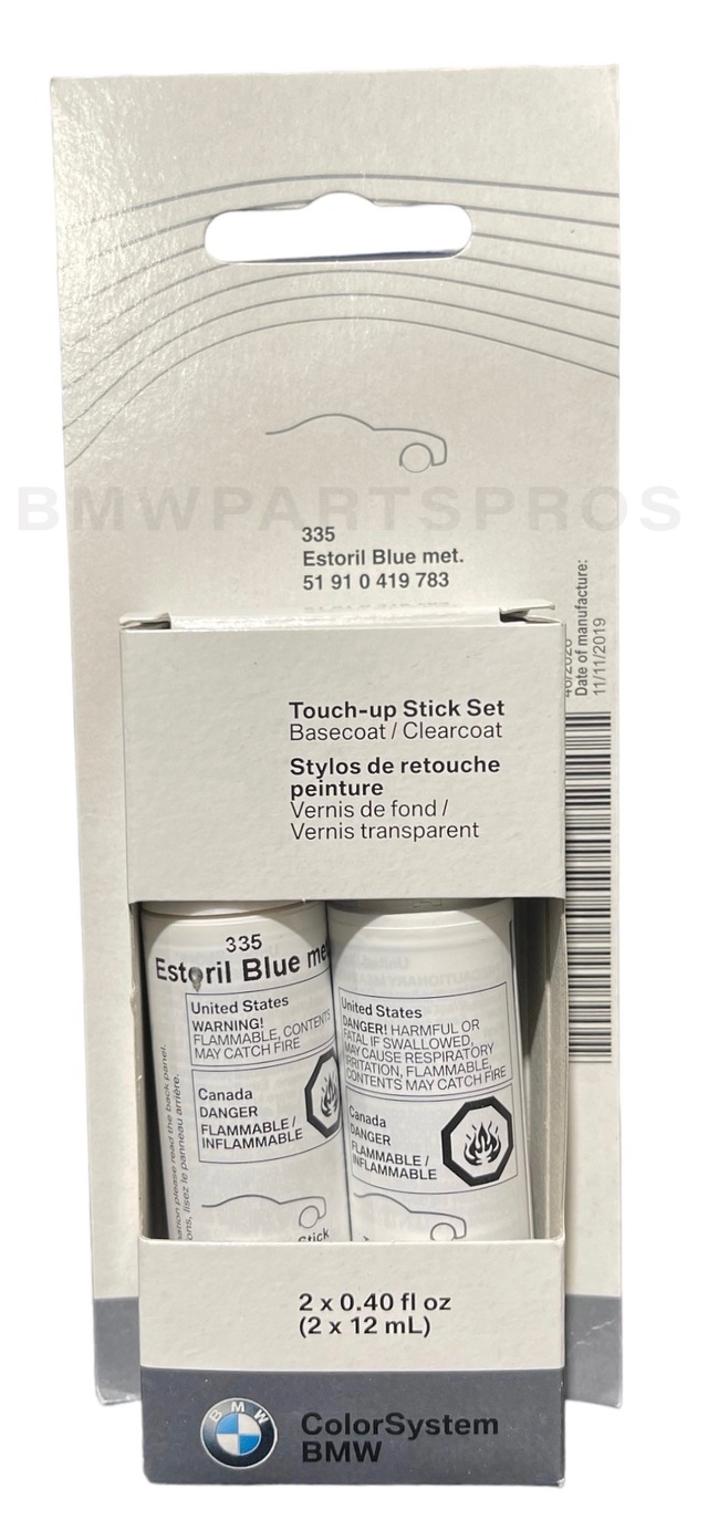 51910419783 - : BMW OEM TOUCH-UP STICK - ESTORIL BLUE METALLIC for BMW Image