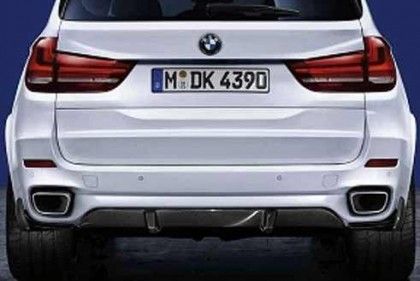 51192339222 - : BMW M PERFORMANCE CARBON FIBER REAR DIFFUSER for BMW: X5 Image