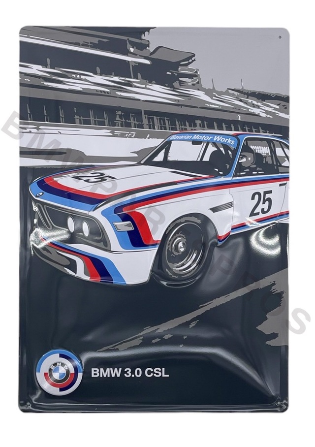 80232445949 - : BMW OEM MOTORSPORT HERITAGE METAL PLATE for BMW Image