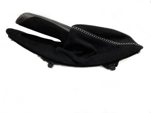 34402222540 - : BMW M PERFORMANCE MATTE CARBON FIBER PARKING BRAKE HANDLE WITH ALCANTARA BOOT for BMW: 320i, 320i xDrive, 328d, 328d xDrive, 328i, 328i xDrive, 330e, 330i, 330i xDrive, 335i, 335i xDrive, 340i, 340i xDrive Image