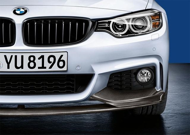 51192408993 - : BMW M PERFORMANCE CARBON FIBER FRONT SPLITTER for BMW: 428i, 428i xDrive, 430i, 430i xDrive, 435i, 435i xDrive, 440i, 440i xDrive Image