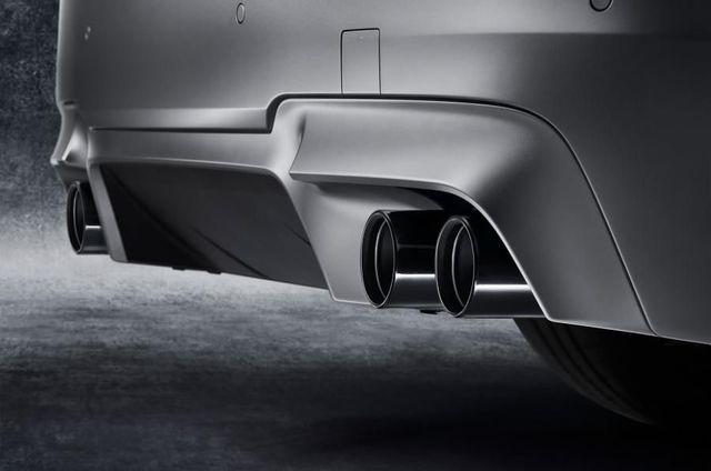 18307849341 - : BMW OEM BLACK CHROME EXHAUST TIP for BMW: M5, M6, M6 Gran Coupe Image