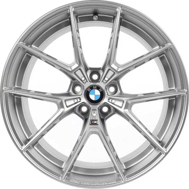 36118097642 - : BMW OEM 863M PERFORMANCE WHEEL IN FERRIC GREY MATTE 20" - FRONT for BMW Image