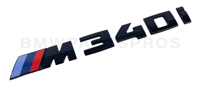 51142472849 - : BMW M PERFORMANCE HIGH-GLOSS BLACK BADGE - M340i for BMW: M340i Image