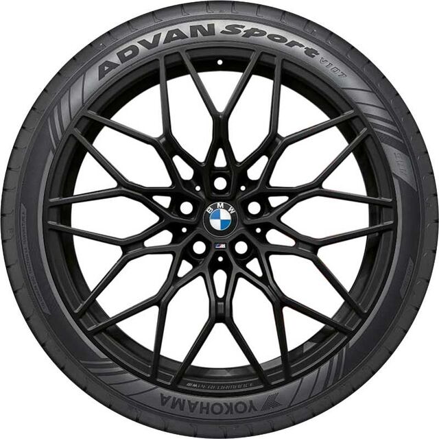 36115A075C2 - : BMW OEM 1000M PERFORMANCE SUMMER WHEEL &amp; TIRE SET IN MATTE BLACK - 20"/21" for BMW Image