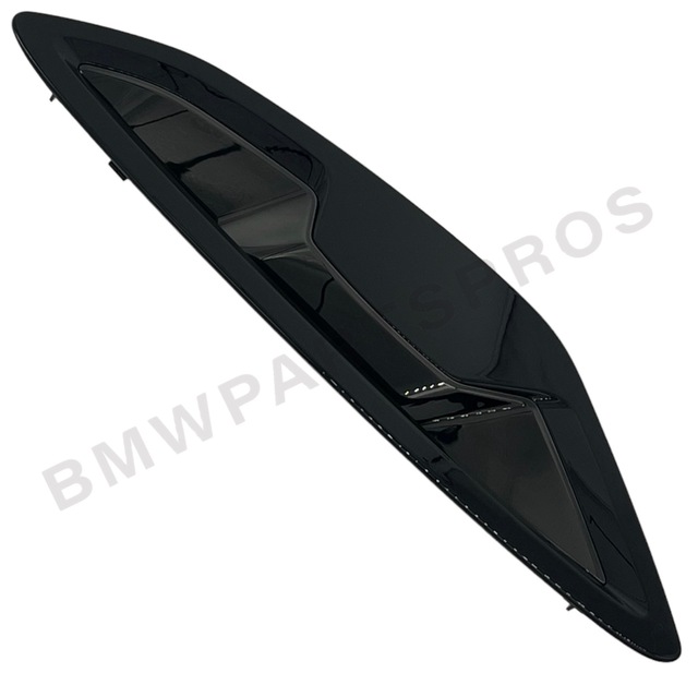 51138080613 - : BMW OEM HIGH-GLOSS BLACK SIDE GILL - LEFT for BMW: 840i, 840i Gran Coupe, 840i xDrive, 840i xDrive Gran Coupe, M850i xDrive, M850i xDrive Gran Coupe Image