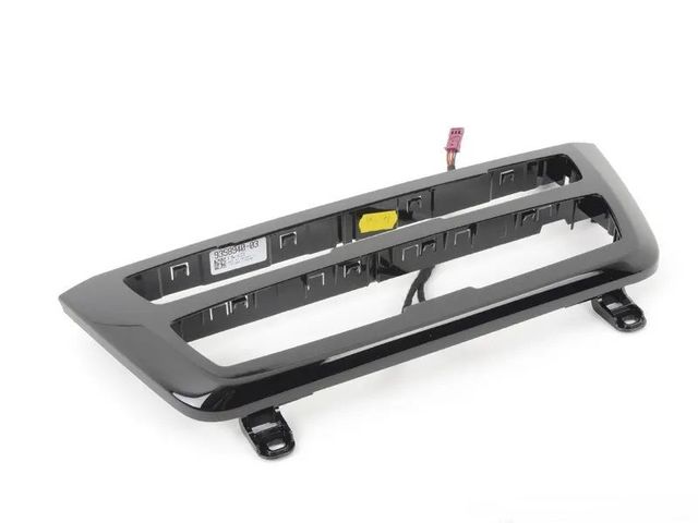 64119358940 - : BMW OEM GLOSS BLACK TRIM - A/C/ OPERATING UNIT for BMW: 430i, 430i Gran Coupe, 430i xDrive, 430i xDrive Gran Coupe, 440i, 440i Gran Coupe, 440i xDrive, 440i xDrive Gran Coupe, M4 Image