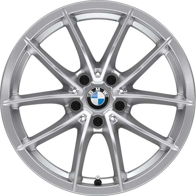 36116879183 - : BMW OEM 768 WHEEL IN REFLEX SILVER 17" - FRONT for BMW Image