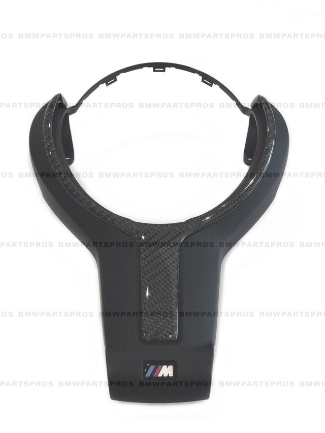 32302345201 - : BMW M PERFORMANCE GLOSS CARBON FIBER STEERING WHEEL TRIM for BMW Image