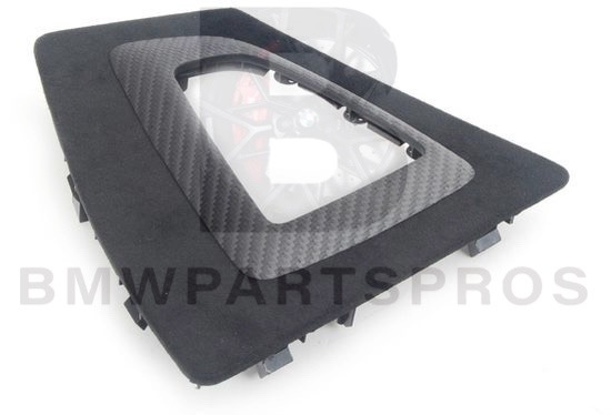 51162343739 - : BMW CARBON FIBER CENTER CONSOLE TRIM for BMW: 228i, 228i xDrive, 230i, 230i xDrive, M235i, M235i xDrive, M240i, M240i xDrive Image