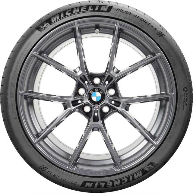 36115A072C2 - : BMW OEM 963M PERFORMANCE SUMMER WHEEL &amp; TIRE SET IN GUNMETAL GREY - 19/20" for BMW: M2, M3, M4 Image