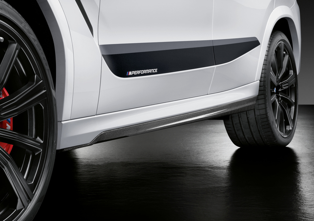 51192469973 - : BMW OEM M PERFORMANCE ROCKER PANEL SILL ATTACHMENT IN CARBON FIBER - LEFT for BMW Image