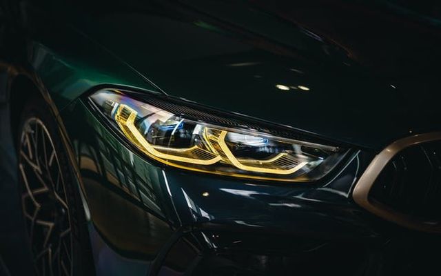 63118085133 - : BMW OEM LASERLIGHT "SPECIAL EDITION" IN YELLOW - LEFT for BMW Image
