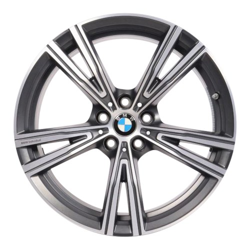 36118089897 - : BMW OEM 793i LIGHT ALLOY WHEEL IN ORBIT GREY 19" - REAR for BMW Image