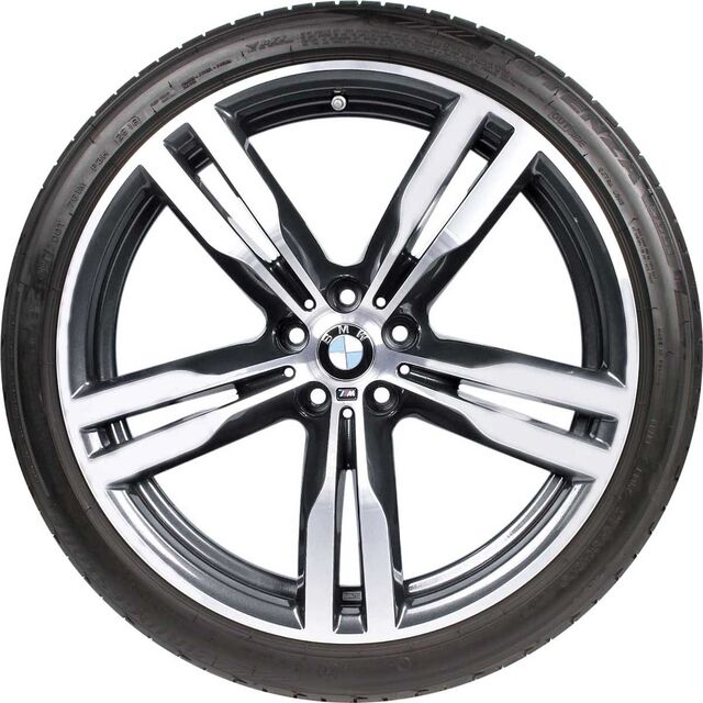 36112444939 - : BMW OEM 648M PERFORMANCE WINTER WHEEL &amp; TIRE IN ORBIT GREY 20" - FRONT for BMW Image