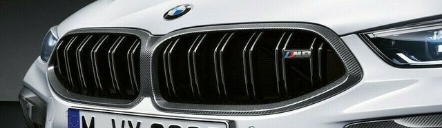 51712462820 - : BMW M PERFORMANCE CARBON FIBER FRONT GRILLE for BMW: M8 Image